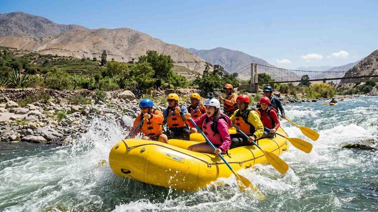 Canotaje en Lunahuaná: adrenalina, sol y río en una sola escapada